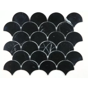 Dragon Scale Marquina - marble tile